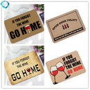 Axyaa Funny Wine Doormat for Home, Kitchen, Bathroom - Christmas Gift