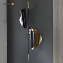 Axya Black Gold Dawn Wall Light - Postmodern Light Luxury Wall Lamp