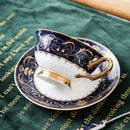 Axya Elegant Bone Coffee Cup Set for New Year & Christmas Gift.