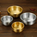Axyaa Stainless Steel Ramen Bowl Set Kitchen Utensils Double Layer Anti-Scald Bowls