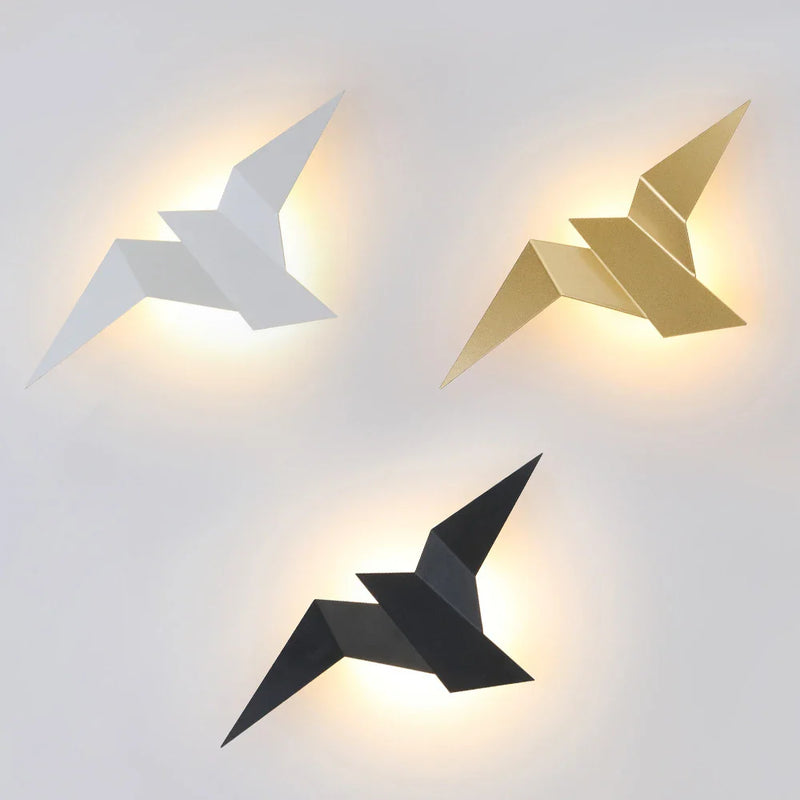 Axyaa Nordic LED Wall Lamps for Bedroom, Modern Indoor Bedside Lighting Decor