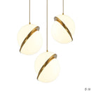 Axya Nordic White LED Pendant Light for Modern Décor