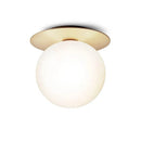 Axyaa Glass Ball Ceiling Light Fixture for Bedroom, Hallway, Stairs - Modern Home Lighting