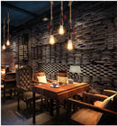 Axyaa Iron Water Pipe Pendant Lights: Retro Industrial Steam Punk Ceiling Hanging Lamp