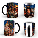 Axyaa Michael Jackson Color Changing Ceramic Mug 350ml - Creative Gift for All