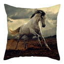 Axyaa Galloping Horse Cushion Cover 45X45CM for Bedroom Sofa Chair