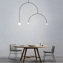 Axyaa Iron Balance Chandelier, Scandinavian Design for Living Room and Bedroom