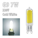 Axyaa LED Light Bulbs: G9, 220V, COB LED, 5W-10W, Cold/Warm White, Home Spotlight