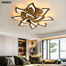 Axya Modern Remote LED Chandelier for Home Decor and Indoor Lighting