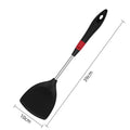 Axyaa Silicone Soup Spoon Colander Rice Scoop Stainless Steel Handle Cooking Utensil