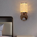 Axyaa Gold LED Wall Lamp for Living Room Bedroom Minimalist Luxury Fixtures