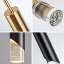 Axyaa Nordic Minimalist LED Pendant Lamps Acrylic Chandelier for Home and Office Lighting