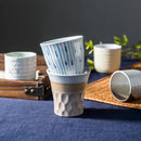 Axya Japanese Style Ceramic Tea Cup Soup Mug Set