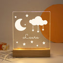 Axyaa Personalized 3D LED Name Nightlight - Kids Bedroom Decoration & Gift