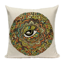 Bohemian Linen Cushion Cover 45x45 for Sofa - Axyaa Brand Home Decor
