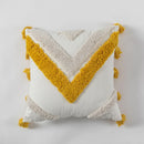 Moroccan Style Navy Blue Zigzag Pillow Cover 45x45cm Axyaa