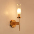 Axyaa Postmodern Glass Wall Sconce for Hotel and Foyer Illumination