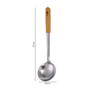 Axyaa Stainless Steel Utensils Set - Spatula, Spoon, Shovel, Colander - Kitchen Cookware