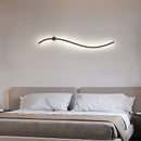 Axya Black LED Metal Wall Lamp for Bedroom, Living Room & Staircase