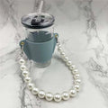 Axyaa PU Leather Water Bottle Holder With Strap - Stylish Beverage Cover
