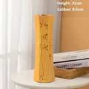 Axyaa Gold-Plated Ceramic Vase: Elegant Home Decor & Wedding Decoration