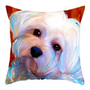 Axyaa Pig Oil Painting Cushion Cover Home Decor Sofa Chair 45X45cm