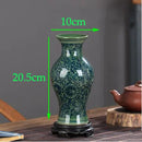 Axyaa Blue White Porcelain Antique Ceramic Vase Home Table Decor Pot Craft