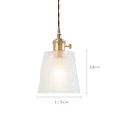 Axyaa Glass Pendant Lights: Nordic Japan Style for Bar Cafe Living Room Industrial Vintage Lamp