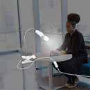Axyaa 360° Flexible Desk Lamp Holder with E27 Base and On/Off Switch