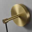 Nordic Crystal Wall Lamp Sconce for Axyaa: Modern Golden Light Fixture