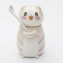 Axyaa Cute Cat Ceramic Coffee Mug Spoon Hand Painted Tea Cup Novelty Gift