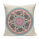 Bohemian Linen Cushion Cover 45x45 for Sofa - Axyaa Brand Home Decor