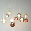 Axyaa Penta Glo Glass Bubble Pendant Light for Dining Bar Kitchen