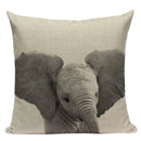 Axyaa Animal Print Cushion Covers - High Quality Decorative Pillows for Sofa