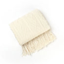 Axyaa Ins Diamond Throw Blanket with Tassels for Sofa Decor and Bedspread