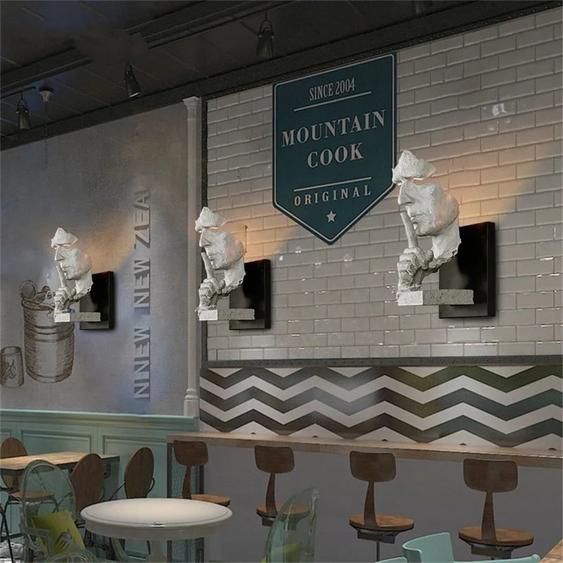 Axyaa Retro Industrial Style Wall Sconce for Bar Restaurant and Villa Decor