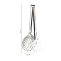 Axyaa Fine Mesh Strainer Tongs Oil Skimmer BBQ Clamp Kitchen Cooking Accessories