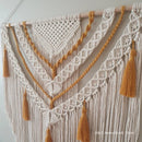 Bohemian Color Macrame Wall Tapestry - Axyaa Craft Decoration