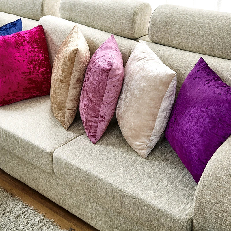 Axyaa Velvet 45x45 Cushion Cover for Chic Home Decor
