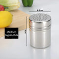 Axyaa Stainless Steel Spice Jar with Rotating Cover