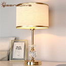 Axyaa Crystal Ball Table Lamp - Modern European Design