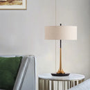 Axyaa Nordic Gold Table Lamp | Modern Light for Bedroom & Study