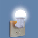 Axyaa LED Night Light - 2-Color Baby Sleep Aid & Energy-Saving Bedroom Plug-in Light