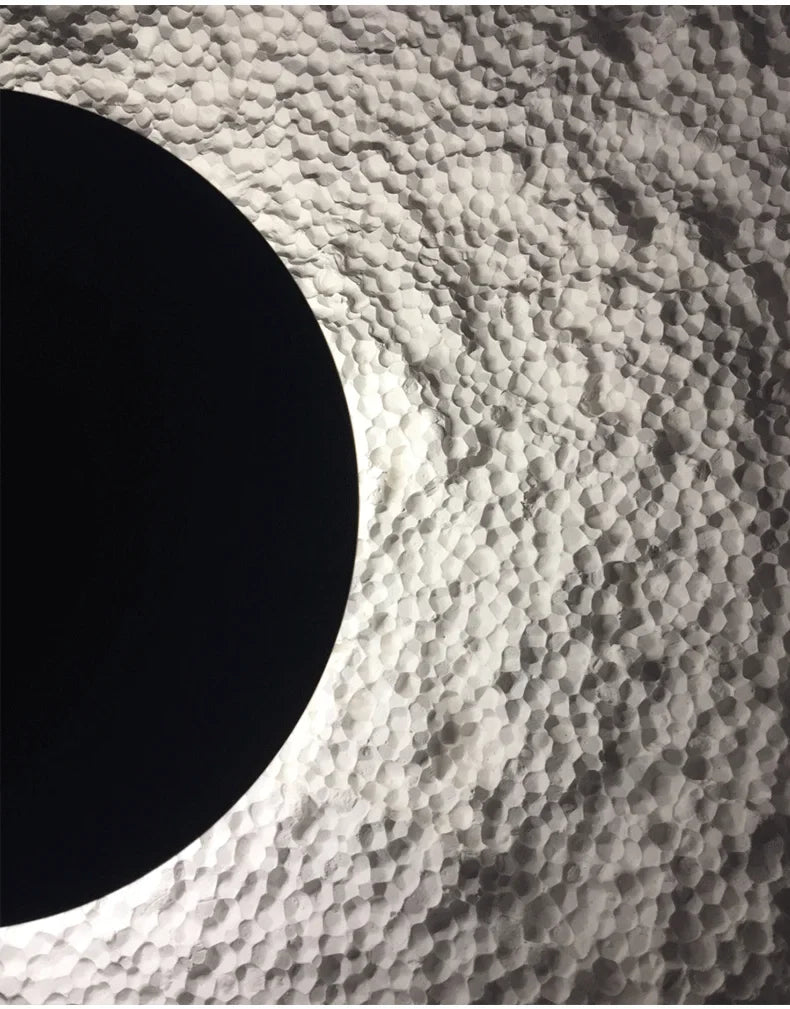 Axyaa Nordic Loft Circle Wall Lamps for Indoor Lighting Fixtures