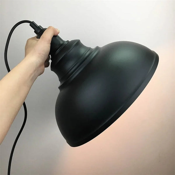 Axya Industrial Pendant Light: Retro Loft Lampshade for Living Room, Bar - Vintage Style