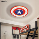 Axya Dimmable LED Ceiling Lights: Modern, Creative, Round, Remote Control, for Bedroom, Study, Kids Room