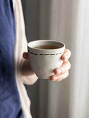 Axya Ceramic Teacup Set, 150ml Creative Coffee Drinking Cups
