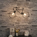Axyaa Retro Bicycle Pendant Light | Industrial Kitchen Bar Restaurant Living Room Luminaire