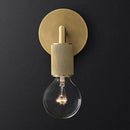 Axyaa Modern Nordic Designer Glass Wall Lamps for Bedroom and Artistic Home Decor