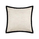 Axyaa Black Stripe Jaquard Cushion Cover for Home Decoration, 45x45cm/30x50cm